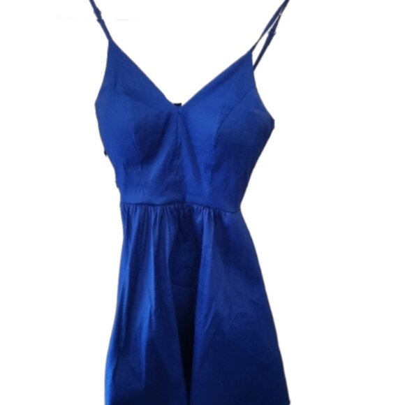 B Darlin Blue Formal Sleeveless Dress - Picture 2 of 4